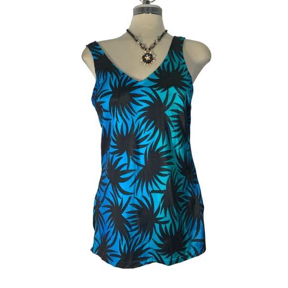 Máxime Of Hollywood Blue and Black Swimming Suite - Picture 8 of 9